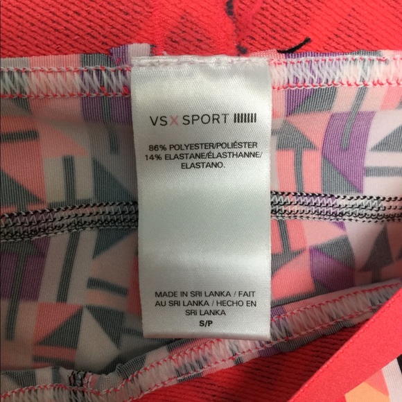 VSX Victoria’s Secret S Shorts Athletic Pink NWOT - Picture 3 of 7